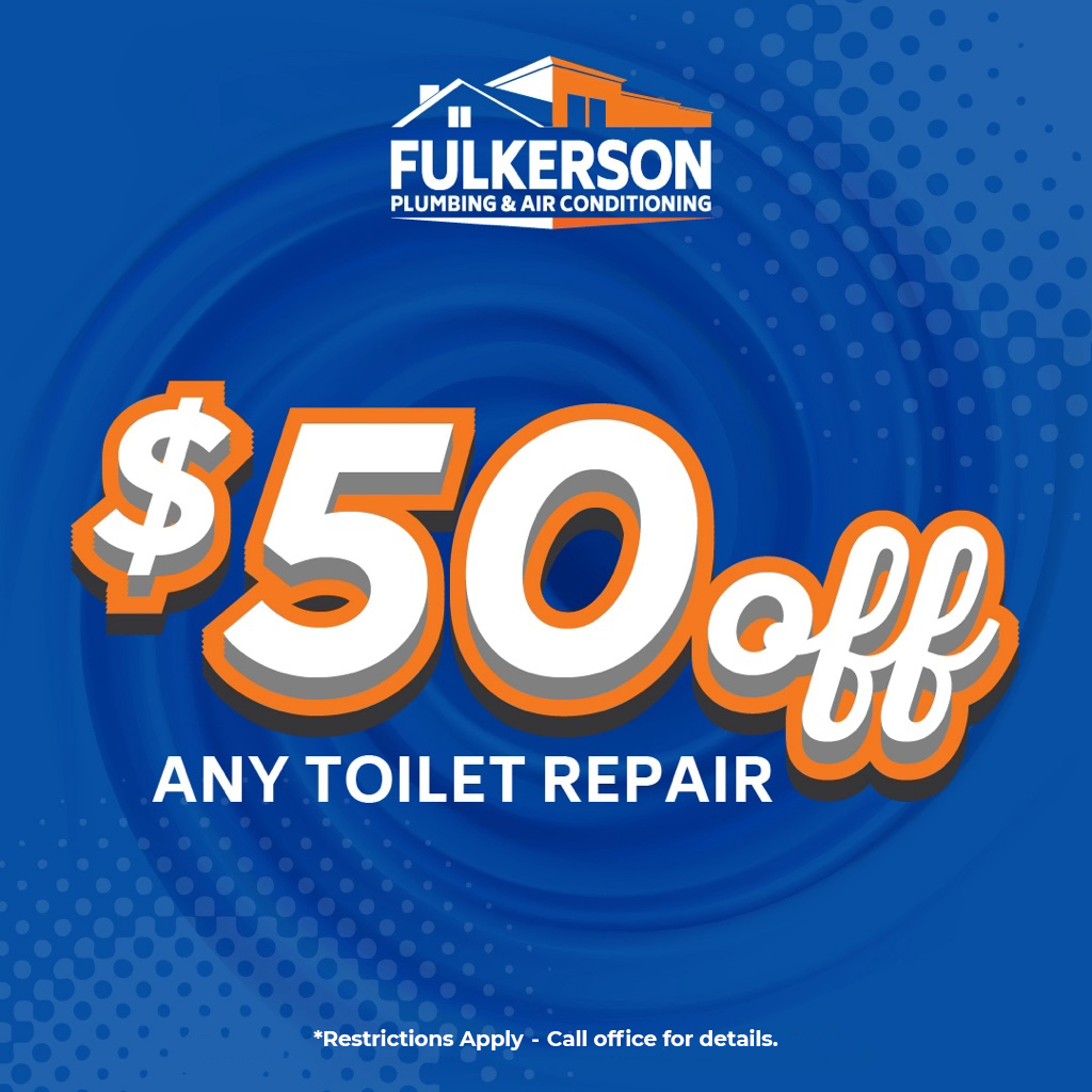 $ Offf Any Toilet Repair